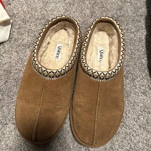 Quince Women's Australian Shearling Clog Slipper Pecan